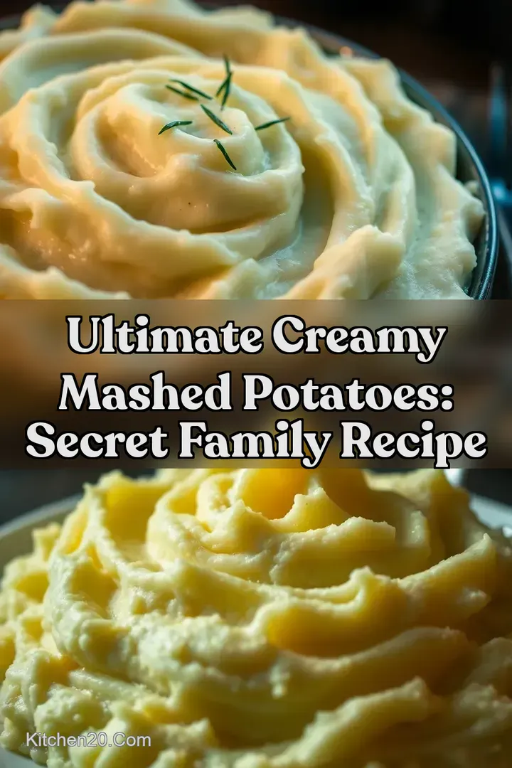 Ultimate Creamy Mashed Potatoes: Secret Family Recipe