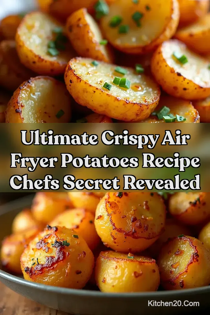 Ultimate Crispy Air Fryer Potatoes Recipe Chefs Secret Revealed