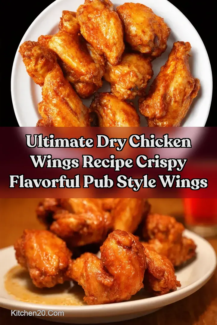 ULTIMATE Dry Chicken Wings Recipe Crispy Flavorful Pub Style Wings