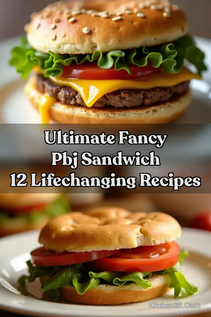 Ultimate Fancy PBJ Sandwich 12 LifeChanging Recipes