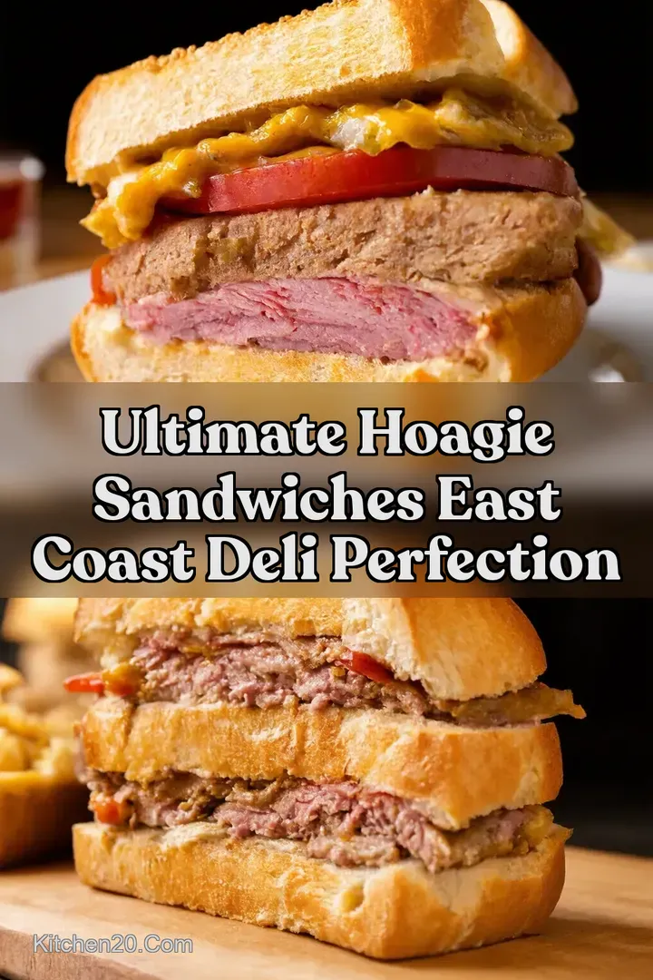 Ultimate Hoagie Sandwiches East Coast Deli Perfection