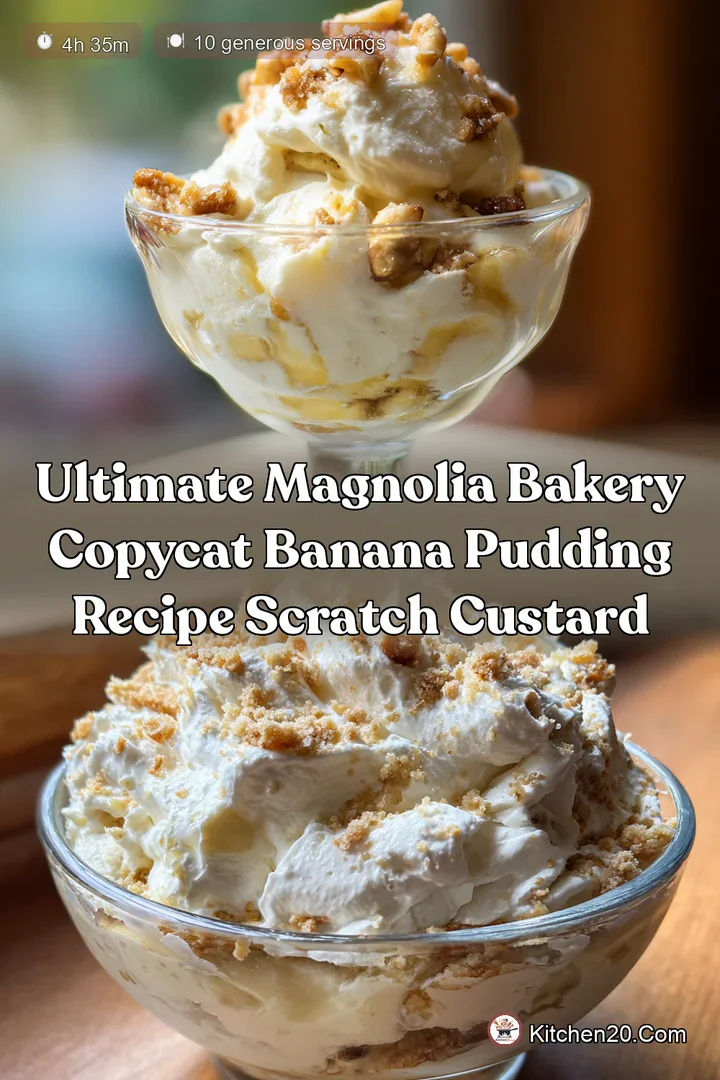 Ultimate Magnolia Bakery Copycat Banana Pudding Recipe Scratch Custard