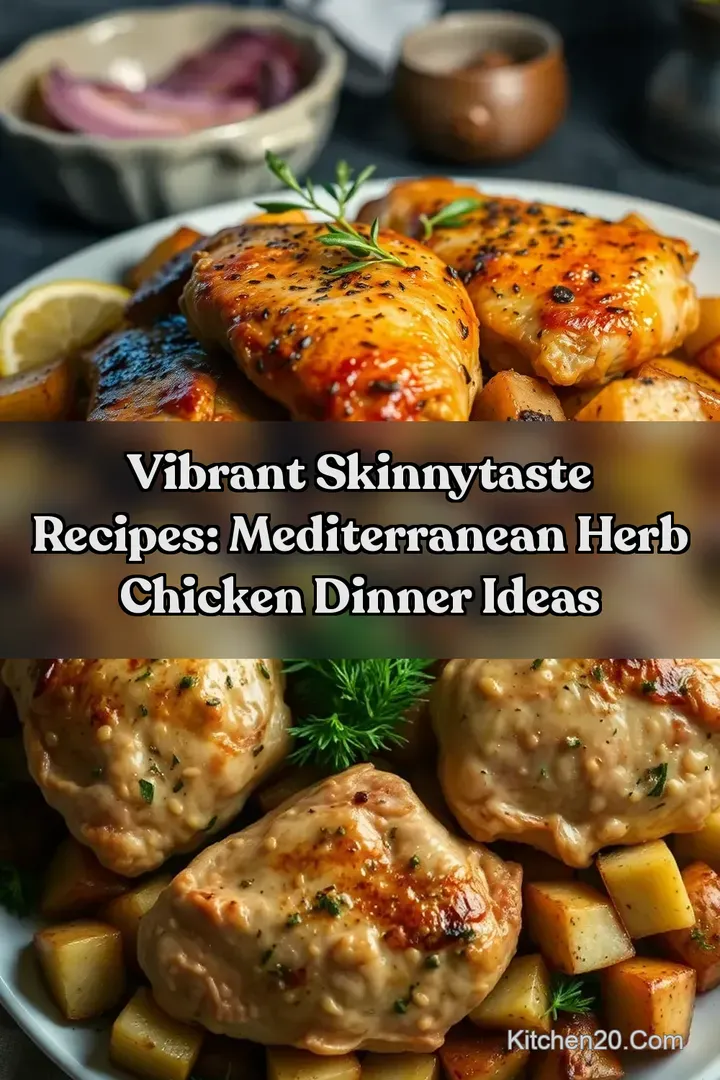 Vibrant Skinnytaste Recipes: Mediterranean Herb Chicken Dinner Ideas