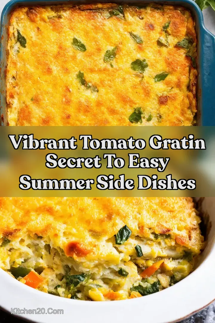 Vibrant Tomato Gratin Secret To Easy Summer Side Dishes