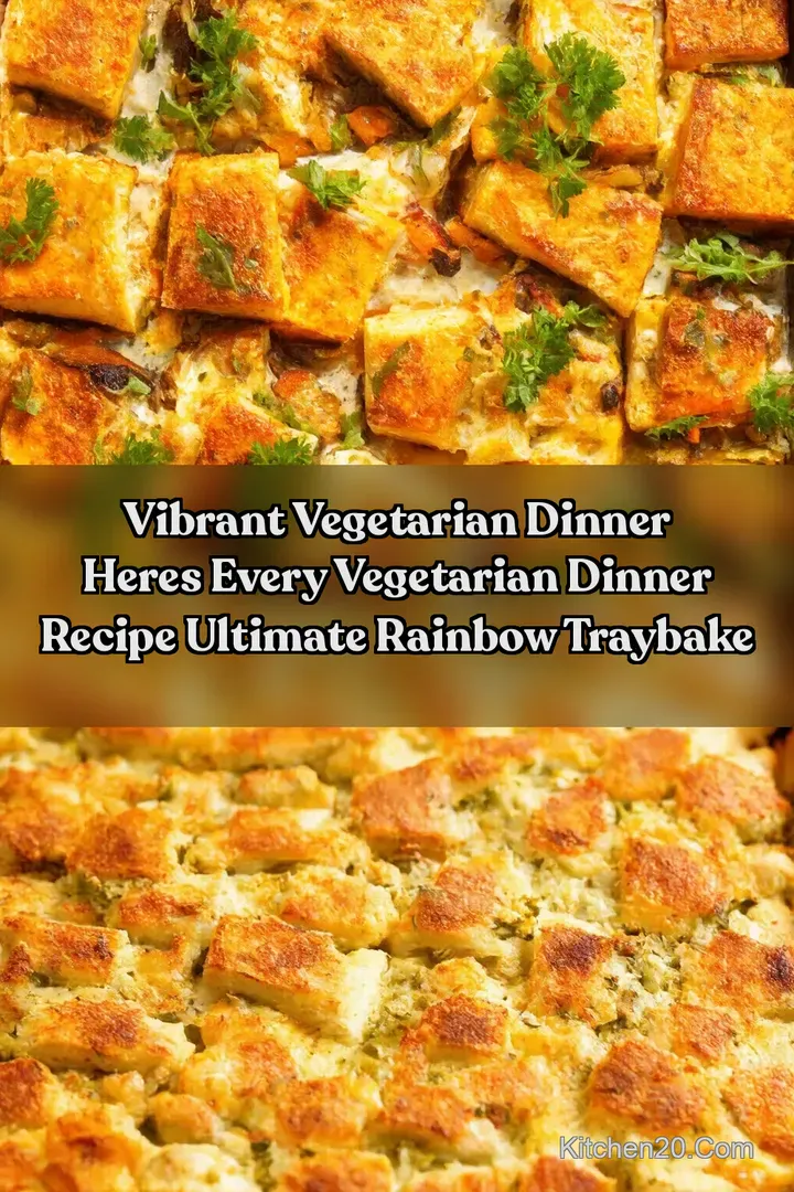 Vibrant Vegetarian Dinner Heres Every Vegetarian Dinner Recipe Ultimate Rainbow Traybake