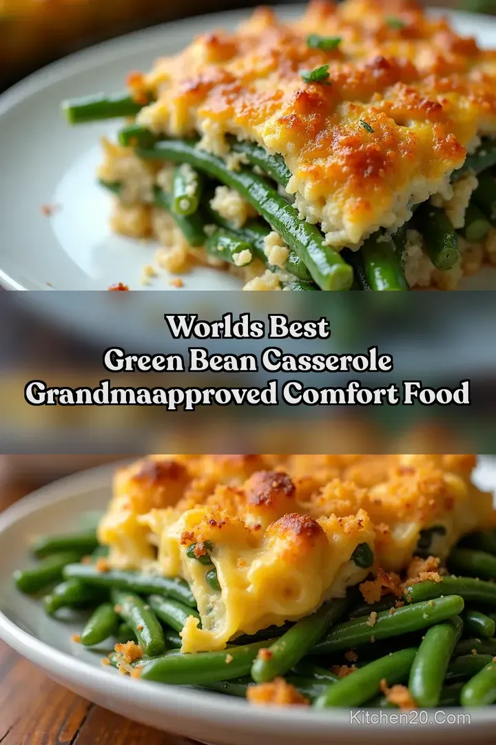 Worlds Best Green Bean Casserole GrandmaApproved Comfort Food