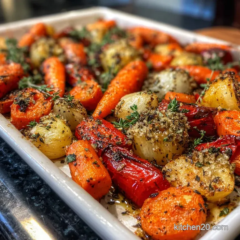 21 Day Daniel Fast Recipe: Roasted Vegetables