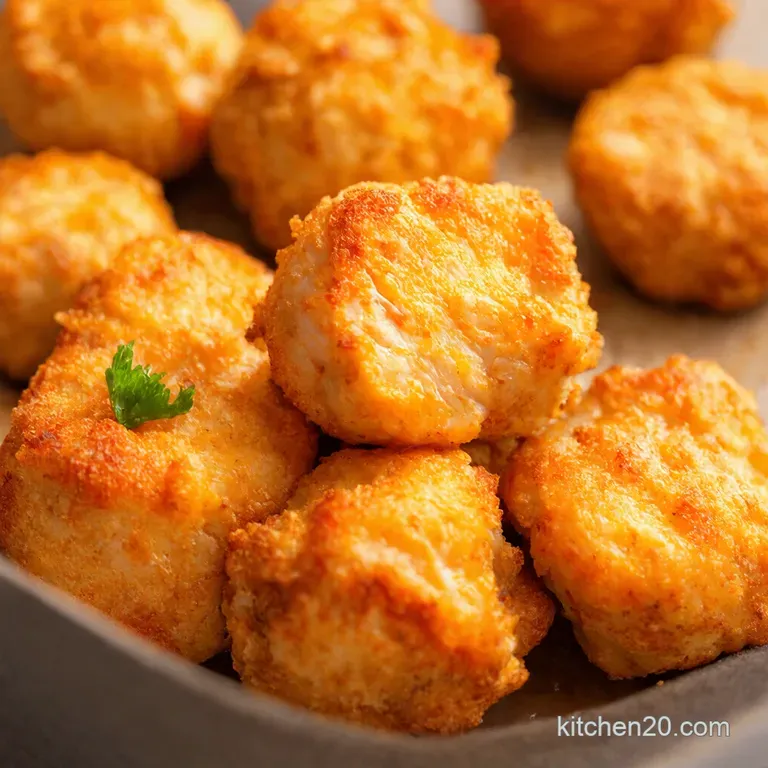2Ingredient Chicken Bites Ridiculously Easy Delicious presentation