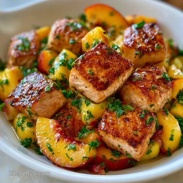 30Minute Salmon Summer Salad: Seared and Fresh