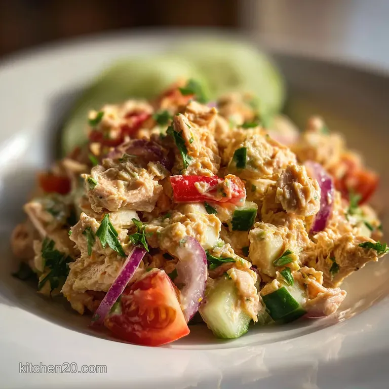 The Perfect 5 Minute Weekday Lunch: Tuna Salad