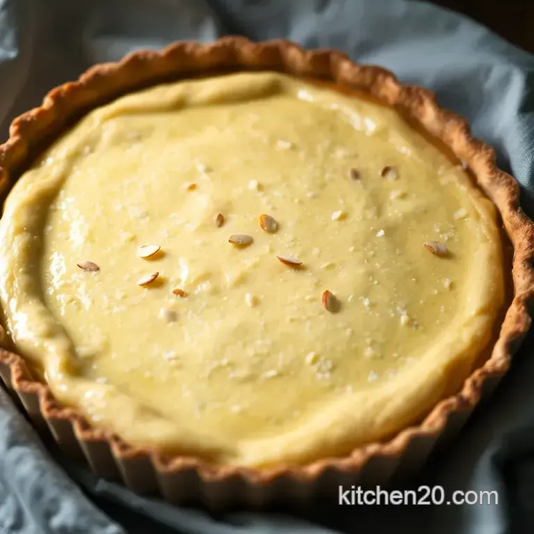 Almond Paste Frangipane Tart &ndash; a Taste of Parisian Elegance presentation