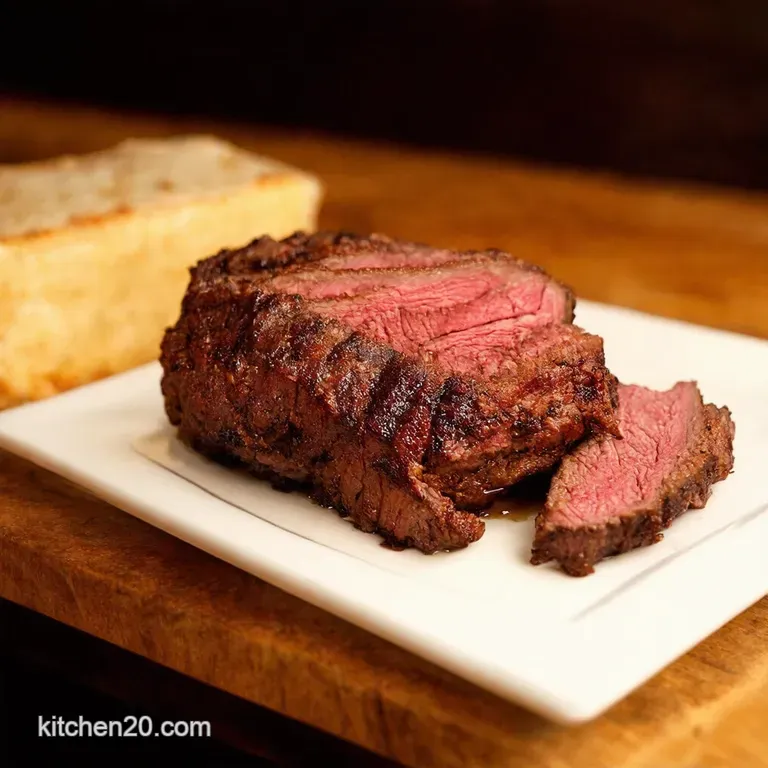 Armchair Austin Brisket Ovenbaked Texas Bbq presentation