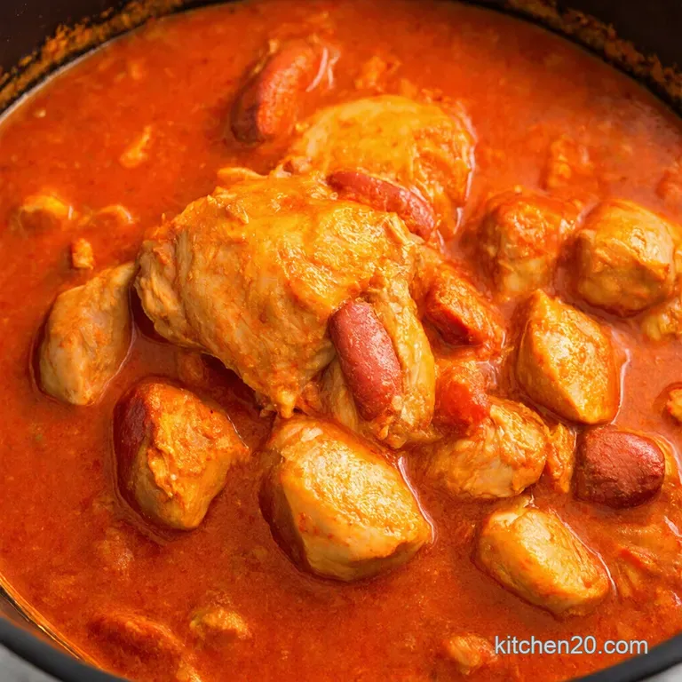 Authentic Chicken and Andouille Sausage Gumbo