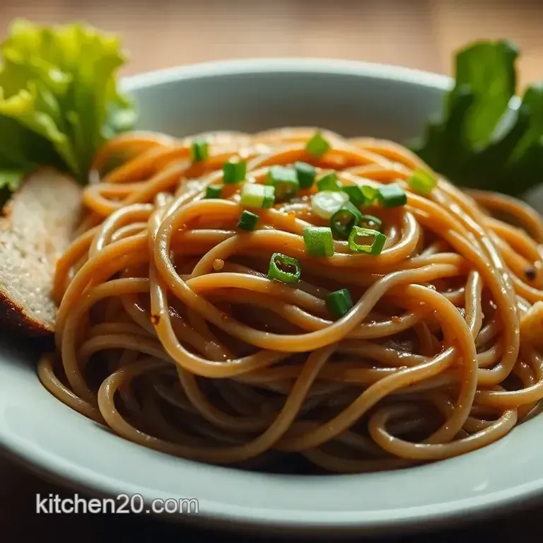 Authentic Chilled Soba Noodles Recipe | Easy & Refreshing Japanese Meal