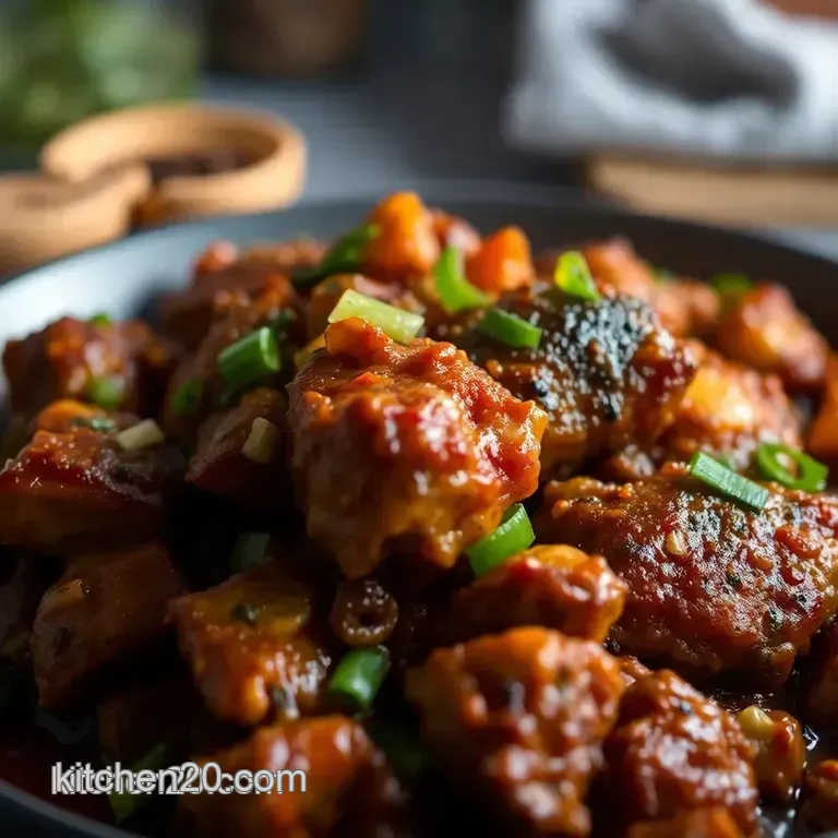 Authentic Jamaican Jerk Chicken (Oven-Friendly!) presentation