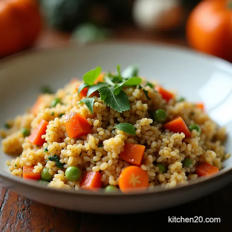Autumn Harvest Wild Rice Pilaf