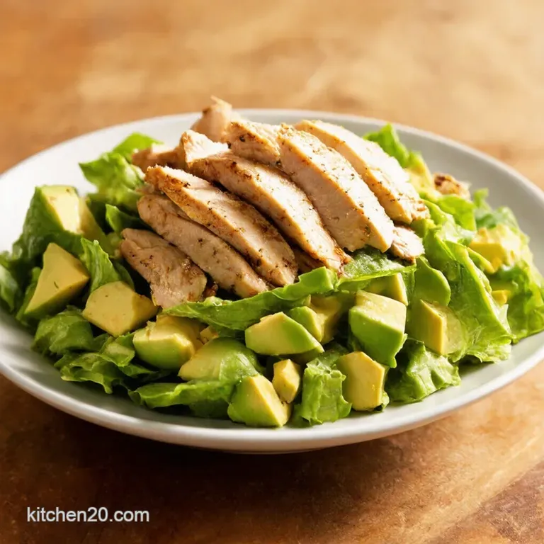Avocado Chicken Salad Creamy Dreamy presentation