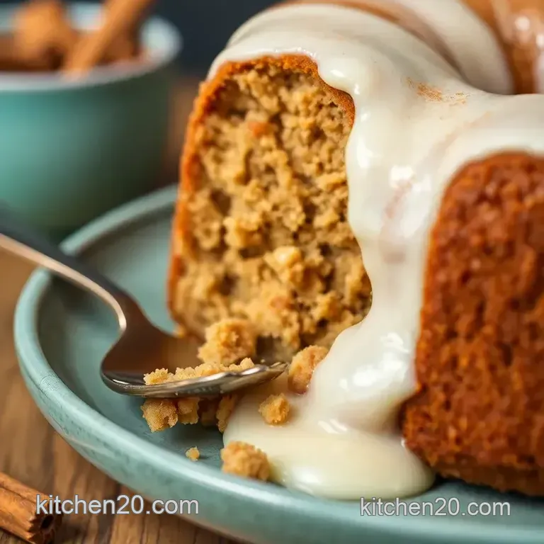 Bake Applesauce Spice Cake - Cozy & Delicious presentation