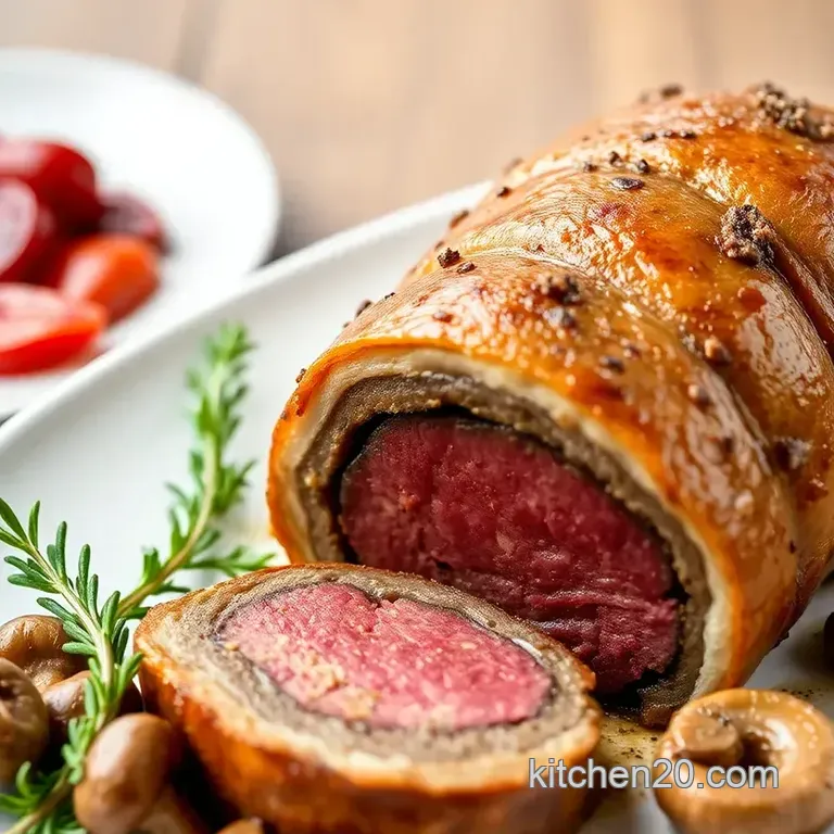Classic Beef Wellington: a Showstopper for Your Special Occasion! presentation