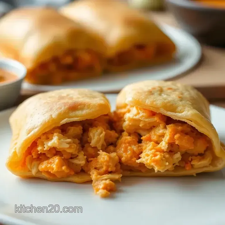 Ultimate Quick & Delicious Buffalo Chicken Hot Pockets You Can Bake!