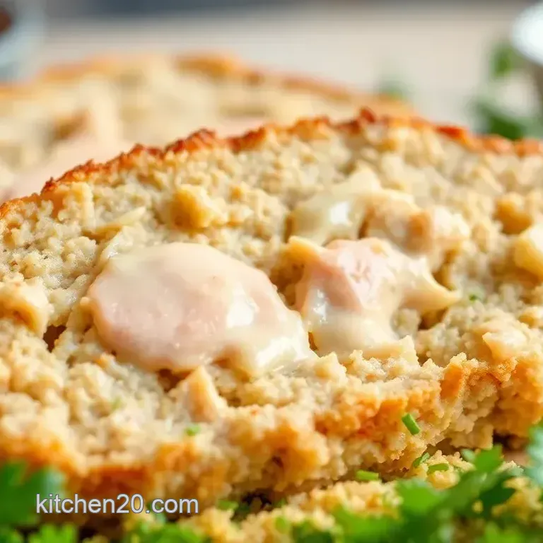 Bake Chicken Cordon Bleu Meatloaf Delight
