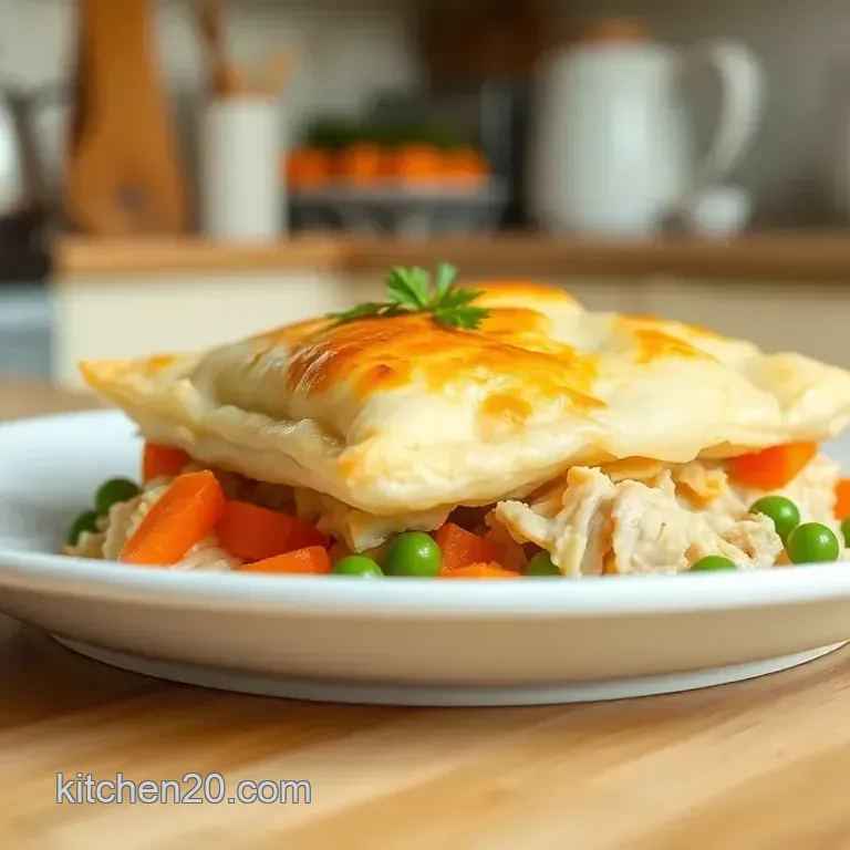 How to Bake Chicken Pastry with Flaky Crust: The Ultimate Comfort Food!