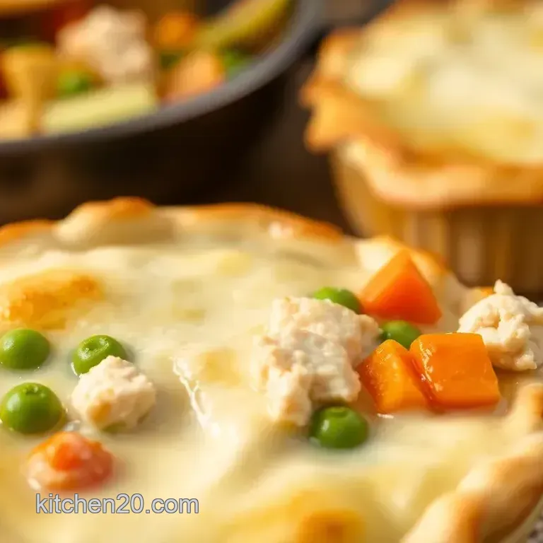 Bake Chicken Pot Pie: Quick & Creamy Delight