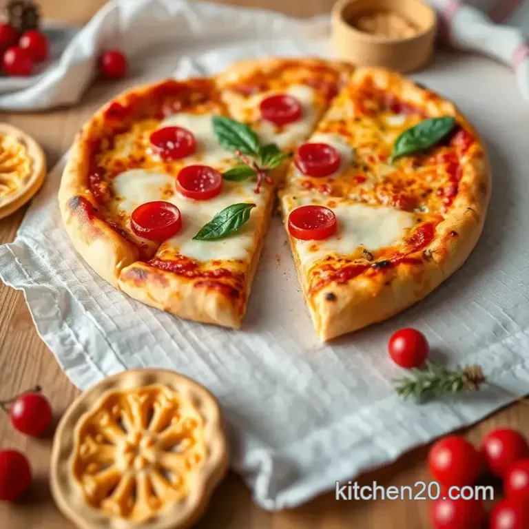 Bake Christmas Pizza: Easy &amp Festive Treat presentation