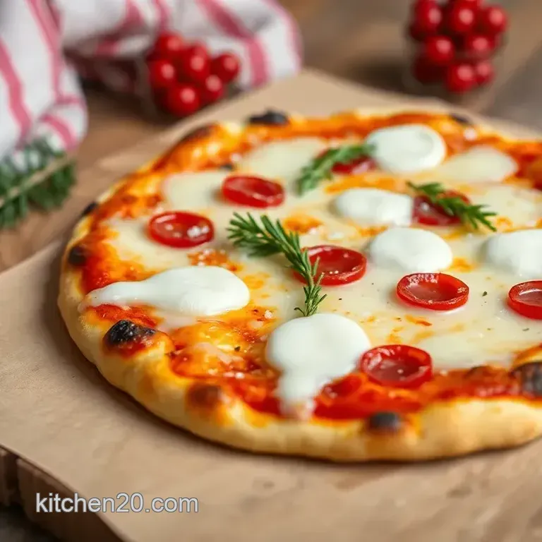Bake Christmas Pizza: Easy & Festive Treat