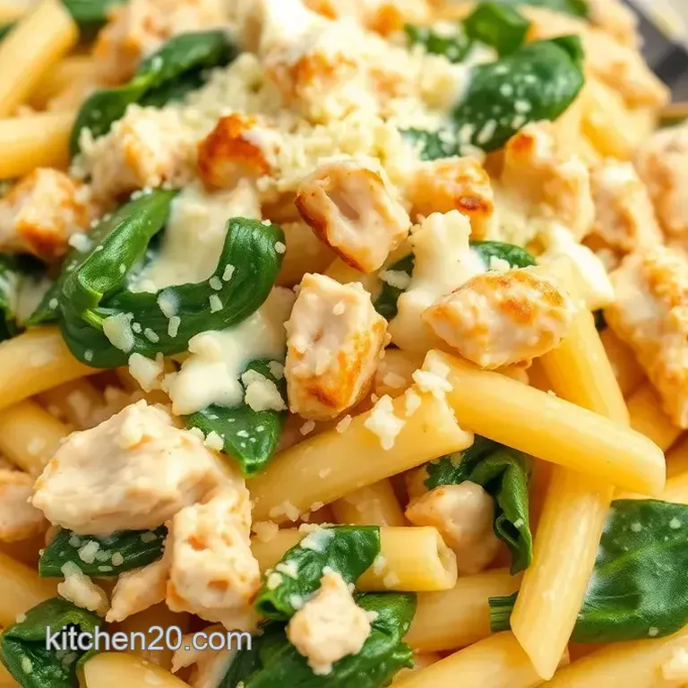 Creamy Herb-Baked Chicken Pasta
