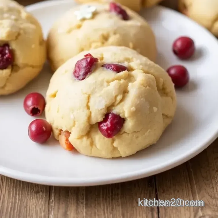 Bake Orange Cranberry Cookies in 35 Minutes presentation