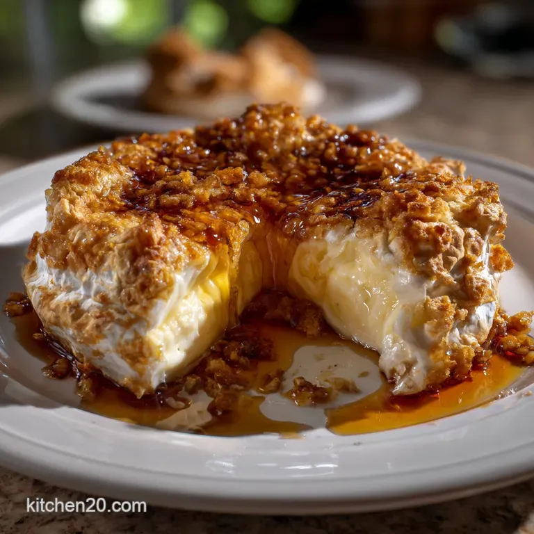 NYE Food Idea with Baked Brie and Honey