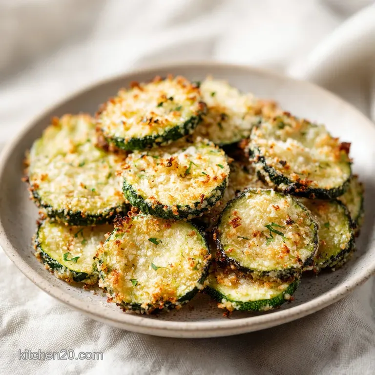 Parmesan Zucchini Crisps: Shatter-Crisp and Buttery
