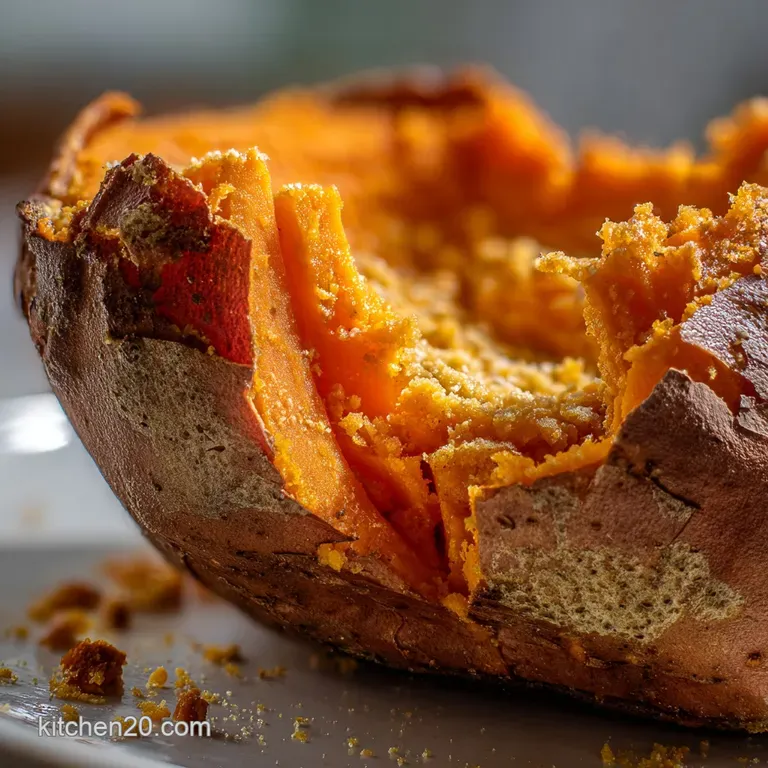 Baked Sweet Potato at 400: Concentrated Sweetness
