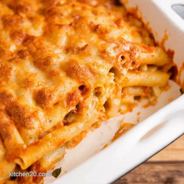 Baked Ziti Bliss The Ultimate Comfort Food Casserole presentation