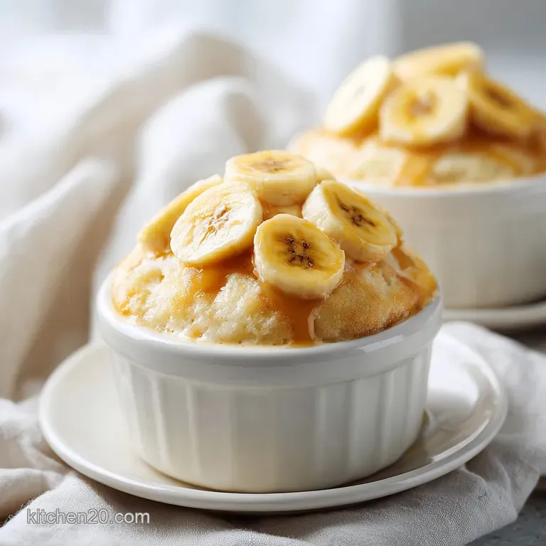 A slice of creamy banana pudding poke cake with golden crushed cookies, presented elegantly on a white plate.