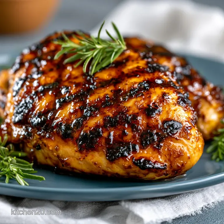 BBQ Grilled Summer Chicken: Smoky and Caramelized