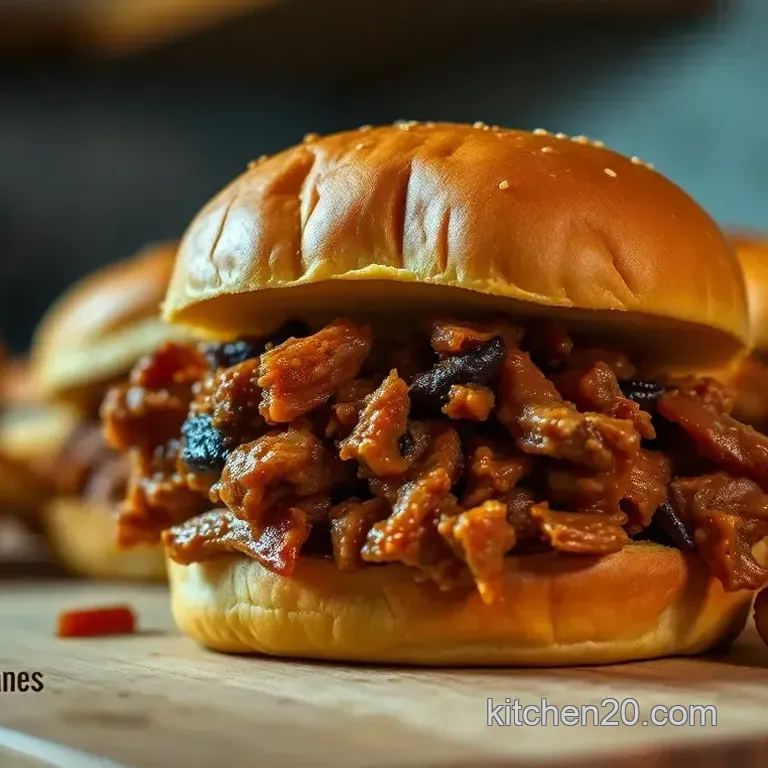 BBQ Pulled Pork Sliders with Tangy Coleslaw