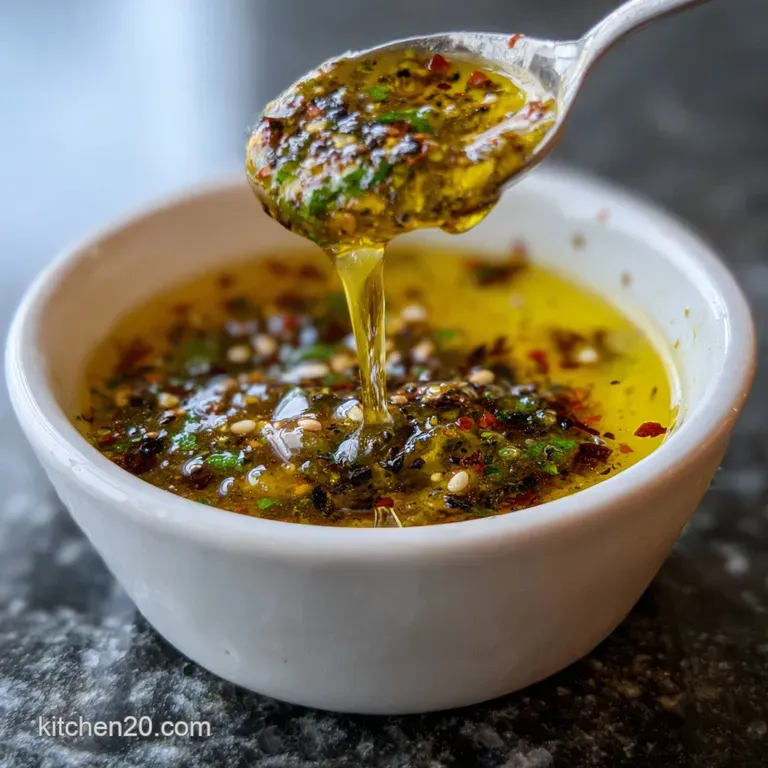Olive Oil Dressing: the Everyday Mediterranean Vinaigrette presentation
