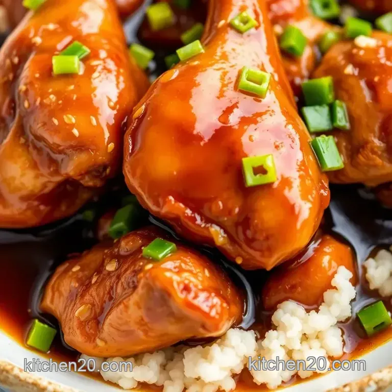 Braise Chicken Necks: Flavorful & Tender Delight presentation