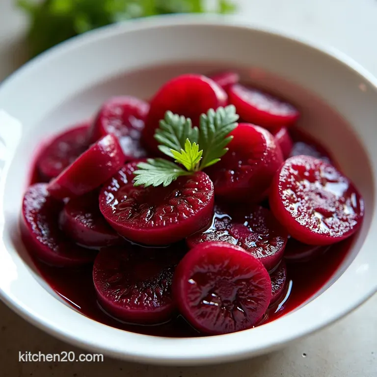 Bright Bold Classic Pickled Beets