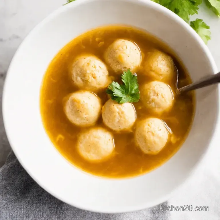 Bubbes Best Matzo Ball Soup