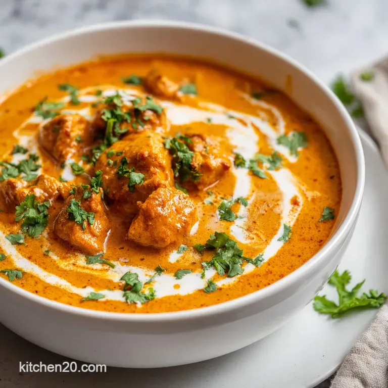 Butter Chicken: Velvety and Tender
