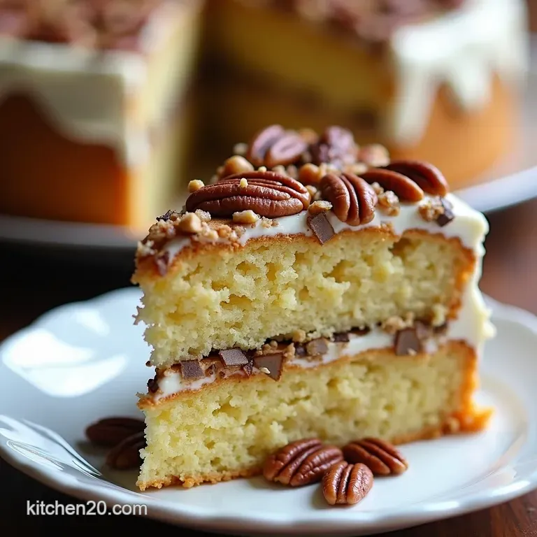 Butter Pecan Dream Cake