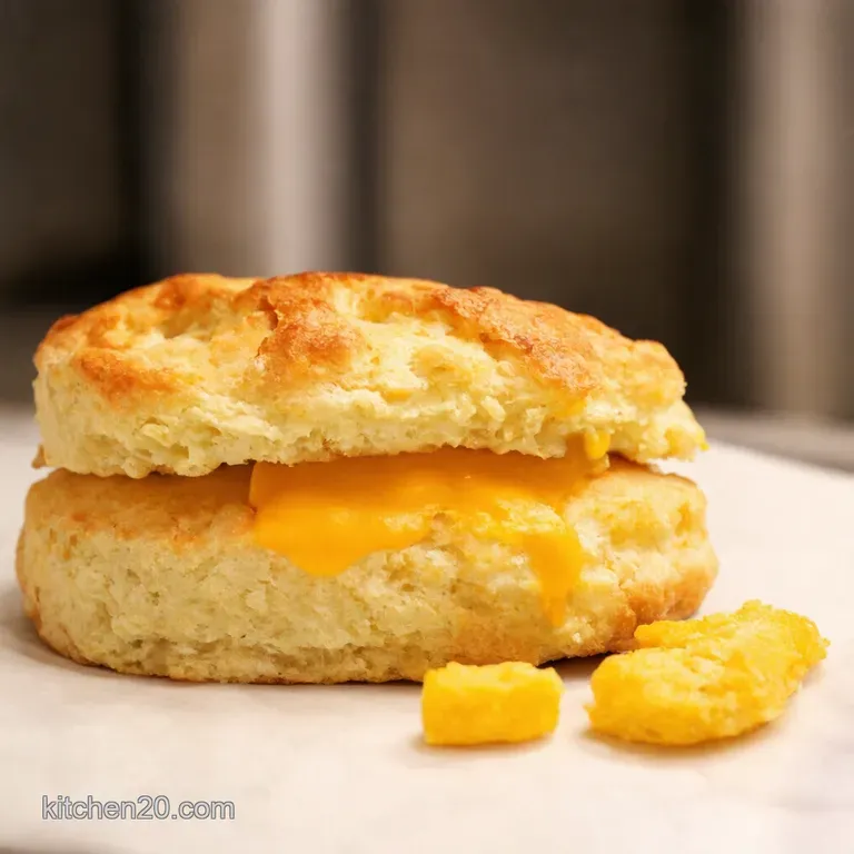 Buttery Bliss Homemade Cheddar Bay Biscuits presentation
