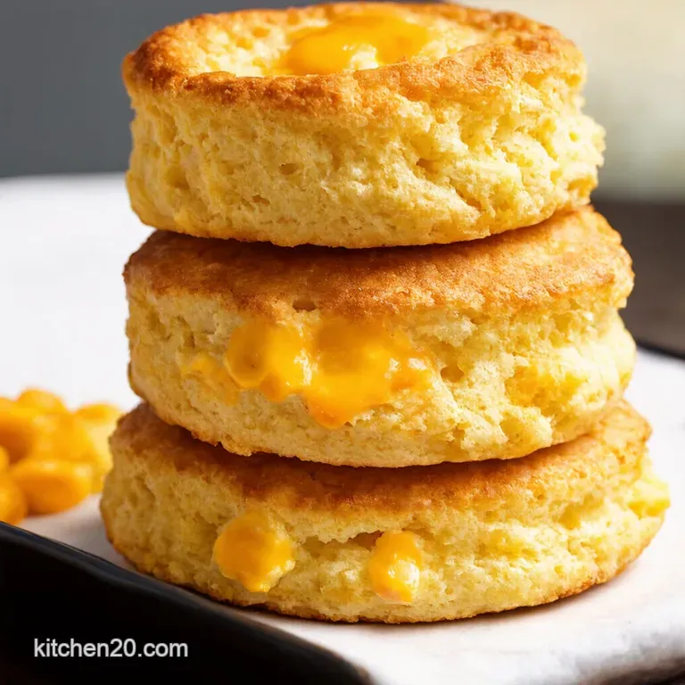 Buttery Bliss Homemade Cheddar Bay Biscuits
