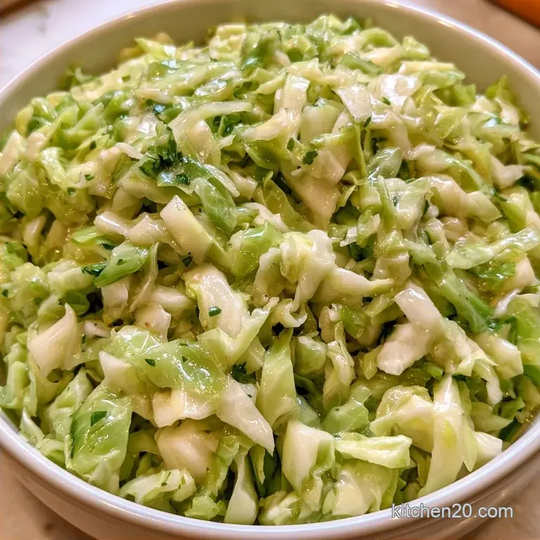 Buttery Low Carb Crock Pot Cabbage