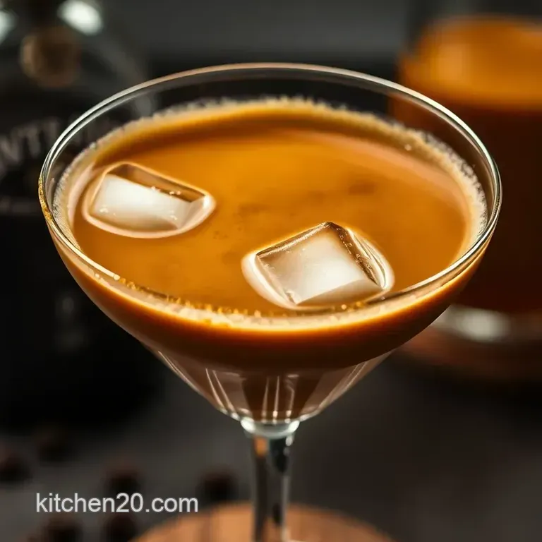 Buzzing Bliss: the Perfect Espresso Martini presentation