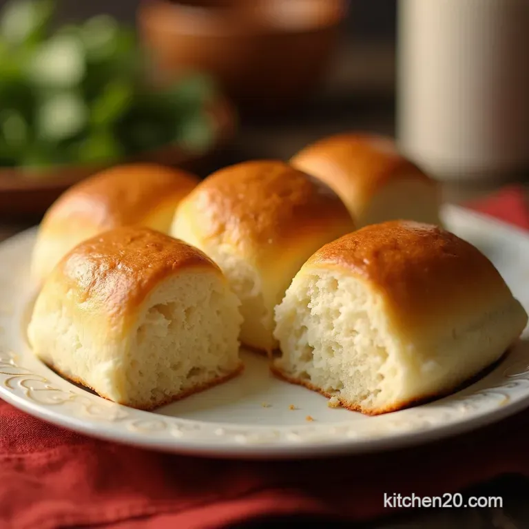 The Miracle Cheat Rolls Softest Dinner Rolls from Cake Mix presentation