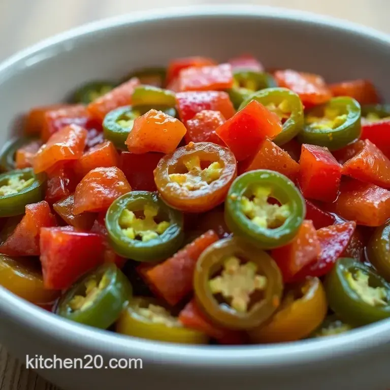 Candied Jalape&ntilde;os (Cowboy Candy) presentation